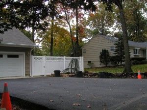 PVC Privacy fence